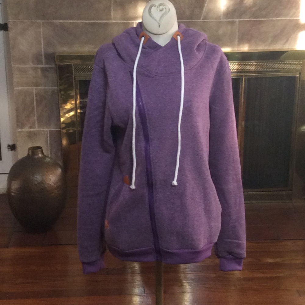 Asymmetrical ZIP Hoodie